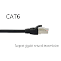 Pikkukuva 4 / 5: Rj45 1-3 Ethernet-verkko LAN-kaapeli, Rj45-uros 1-3 Ethernet-naaraskaapeliadapteri laiteportin suojaukseen.