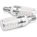 Miniatyrbild 3 av 5: Led Majslampa 12w, 100w Ekvivalent Glödlampor, E14, 6000k Kallt Vitt, 1200lm, 4-Pack