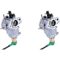 Miniatyrbillede 1 af 5: 2X Karburator Passer 6500W til Bærbar Generator GX240 8HK GX270 9HK GX340 11HK GX390 13HK 182F 188F Ex6500 Ex5000