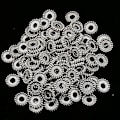 Miniatyrbilde 1 av 5: 2x 100 stk metallperler kuleavstandsperler perler avstandsperler