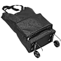 Miniatyrbillede 2 af 2: Sammenklappelig Trolley Taske Foldbar Indkøbspose Med Hjul Foldbar Indkøbsvogn