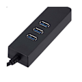 Miniatyrbilde 2 av 5: Usb3.0 Gigabit Ethernet-adapter 3 porter Usb til Rj45 Lan-nettverkskort for stasjonær PC