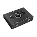 Miniatyrbild 1 av 5: 3,5 mm Stereo Audio Switch 2 In 1 Ut Audio Switcher Passiv Högtalare Hörlurar Manuell Väljare Delning