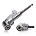 Miniatyrbilde 1 av 5: 1/4 tommers sekskantbits 105 graders vinkel skrutrekker socket holder adapter