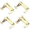Miniatyrbilde 1 av 5: 4 stk strengjusterer holdbar fiolin streng finjusterer erstatningsdeler for 3/4