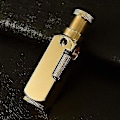 Miniatyrbillede 4 af 5: Tung maskine grøft ren messing petroleum lighter retro metal gave