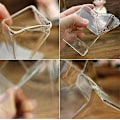 Miniatyrbillede 4 af 5: Glas Mælkekarton Klar Mini Flødekande Beholder Kande Kaffe Kop Saftflaske