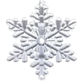 Miniatyrbild 3 av 4: 1 set snöflinga istapp julgransprydnader & 4 st jul servettringar