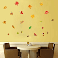 Miniatyrbilde 2 av 5: Høst veggklistremer Thanksgiving klistremerer blad høstblader dekorasjoner Thanksgiving klistremerke
