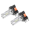 2 stk 80w H15 frontlykter Hid hvite LED-lamper for kjørelys