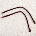 Pikkukuva 2 / 3: 1 kpl 40 cm:n lehmännahkainen käsilaukun kahva DIY-ompeluostoslaukun vaihdettava hihna, paksu laukku, ompelutarvikkeet, ompeluvö (vaalea kahvi)