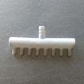 Miniatyrbilde 3 av 4: Slangekoblinger for fiskekar, luftslange, rør, koblinger, akvariumslanger, koblinger, filtre, hvite