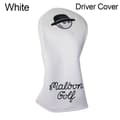 Golfklubbhuvudskydd Golf Träskydd VIT DRIVER SKYDD DRIVER Vit Driver Skydd-Driver Skydd Vit White Driver Cover-Driver Cover