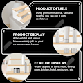 Miniatyrbild 3 av 3: Stepped Dessert Display Rack Durable Cosmetics Display Stand for Home Use
