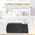 Miniatyrbillede 2 af 5: Køkkenvask Skyde Kaffe Bakke Måtte, Med Glatte Rullende Hjul