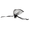 Miniatyrbillede 5 af 5: 200 Sorte Organza Bryllupsgaveposer Smykkeposer 9cm X 12cm