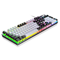 Miniatyrbild 1 av 3: Gamingtangentbord 104 tangenter RGB-tangentbord Full Size tangentbord Speltillbehör