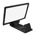 Miniatyrbild 2 av 2: Mobiltelefon skärmförstorare Ögonskydd Display 3d Videoskärmförstärkare Fällbar Förstorad Expand Stativhållare