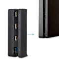 Miniatyrbilde 2 av 4: Ps4 Slim Gaming Console Hub, 4 Usb Port Hub For Ps4 Slim, Usb 3.1 High Speed Usb 2.0 Super Transfer Speed Charger Controller Splitter Expansion Adapte