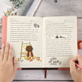 Miniatyrbild 4 av 5: Flickeböcker med lås och nyckel, söt hjärtformad låsjournal för kvinnor, påfyllningsbar läderanteckningsbok present till tonårsflickor - rosa