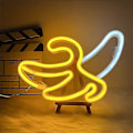 Miniatyrbild 3 av 5: Banan Neon LED Neon Väggmontering Neon För Heminredning Batteri Och Usb-Drivna Neon Nattljus Neon