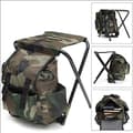 Backpack with stool - Military backpack with folding chair