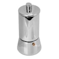 Miniatyrbillede 7 af 7: Kaffemaskine i rustfrit stål, poleret kaffekande til komfur, induktionskogegrej, 200 ml til 4 kopper 0.5