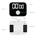 Miniatyrbillede 2 af 5: Køkken Timer, Digital Madlavning Timer Magnetisk Til Stoppur Nedtællingstimer Med LED-Display Rotary