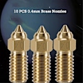 Miniatyrbillede 5 af 5: 10 stk. dyser til Neptune 4-serien, 3d-printerdele i messing, 0,4 mm dyser til Neptune 4, 4 P