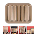 Miniatyrbillede 5 af 5: Biscuit Stick Bageplade Kulstofstål Brødstang Biscotti Damefinger Lille Muffin Cupcake Tin Bakke