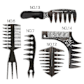 Pikkukuva 2 / 5: Slicked-back Professional Styling Comb Anti Static Hair Brush For Men7