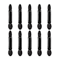 Miniatyrbilde 1 av 5: 10 stk sminke dobbeltsidig øyenskygge eyeliner børste svamp applikator verktøy