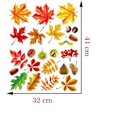 Miniatyrbilde 3 av 5: Høst veggklistremer Thanksgiving klistremerer blad høstblader dekorasjoner Thanksgiving klistremerke
