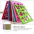 Miniatyrbilde 3 av 5: 7 stk. Mal for Filting, Filting Mal, Filting Nåler, Filting Former, Broderi Former, Filting Startsett DIY