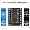 Miniatyrbilde 3 av 5: Lv8729 Stepstick Stepper Motor Driver Motor Driver Modul For 3d Printer