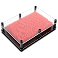 Pikkukuva 1 / 3: Neula Fidget Palm Board 3D Pin Art Sensory Toy Muoviset Neulat Fidget Palm Board