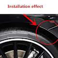 Miniatyrbilde 4 av 5: For C117 Cla45 Amg Cla180 Cla200 Cla250 2013-2019 Støtfangerleppe Spoiler Klistremerke Hjulbryn Fender C