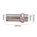 Miniatyrbilde 2 av 5: 2 stk 51mm Universal motorsykkel eksos lyddemper Db Killer-lyddemper støylyddemper Mesh Db K