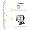 Miniatyrbilde 3 av 5: Pakke R7s halogenpære 118mm 200w 230v, R7s halogenstang 118mm, halogenpære R7s dimbar halogenstanglampe for bygningslyskaster, arbeidslandskapslys