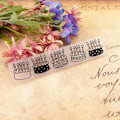 Miniatyrbilde 2 av 5: 10 stk 15x3cm Blomsterblad Stjerne Plast Embossing Folder Diy Håndverk Mal Stenciler Scrapbook Papir