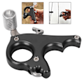 Miniatyrbilde 3 av 7: Bue Skyting Release Aid 3-Fingergrep Tommel Trigger for Compound Bue Tilbehør (Svart)