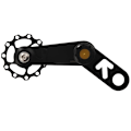 Miniatyrbillede 1 af 5: Folding Bike Chain Tensioner Lightweight Bicycle Guide Wheel Single Speed Rear Derailleur Chain Ten