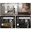 Miniatyrbilde 5 av 5: 3 trådløse LED-sensorlys, oppladbare