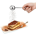 Miniatyrbild 1 av 5: Shaker Duster Sifter Dusting Wand För Meringue Pulver Socker Mjöl Konditorer Och Kryddor Rostfritt Stål