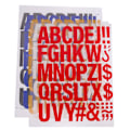 Miniatyrbild 3 av 3: 5 st strykjärnsbrev kläder bokstavslappar kläder reparationslappar värmeöverföringsbrev lappar