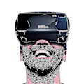 Pikkukuva 3 / 5: 2022 Vrg Pro -lasit Vr-virtuaalitodellisuus 3d-lasit 5,0-7,0 tuuman älypuhelimille Blu-ray-kuulokemikrofoni Hy