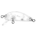 Miniatyrbillede 2 af 5: 20 stk. fiske lokkemad krop 5cm 2.7g umalet crankbait vib minnow wobblers hård agn blanke lokkemad