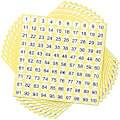 Pikkukuva 1 / 5: 100 arkkia numerotarran tarroja 1-100 numeroa pyöreät tarrat 0,4 tuuman pienet itseliimautuvat numerot