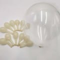 Miniatyrbild 1 av 5: Genomskinliga ballonger 12 tum, 100-pack premiumkvalitets latexpartyballonger för duschbröllopsdekorationer (transparent)