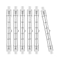 Miniatyrbillede 1 af 5: R7s halogenpære 118mm 200w 230v halogenstang R7s halogenpære R7s dæmpbar halogenstanglampe L
